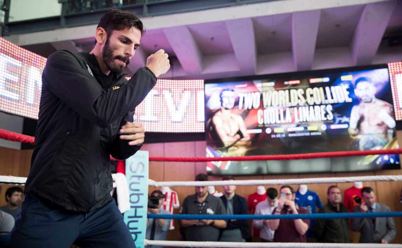 Jorge Linares campeón ligero del CMB y Anthony Crolla monarca de la AMB, están listos para su combate de unificación.