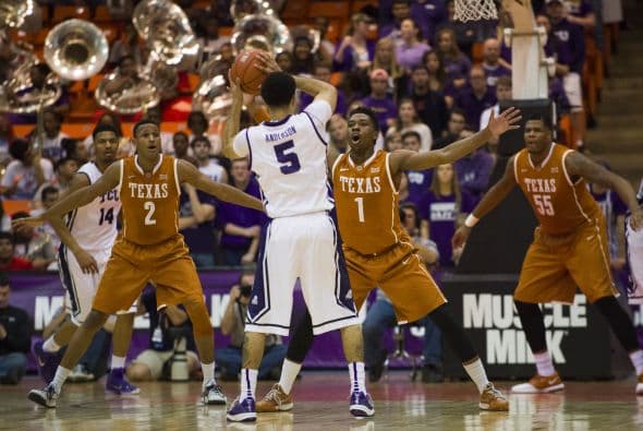 TCU vs UT basketball