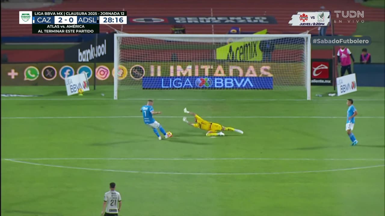 ¡El oso de la jornada! Bogusz no aprovecha el regalo que le dejo el arquero