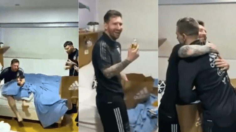 Regala a Lionel Messi vino, agua bendita y un paquete de yerba