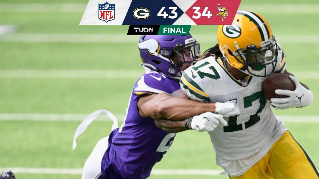 De la mano de Rodgers y Adams, Green Bay venció a Minnesota