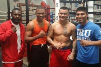Marcos 'Chino' Maidana con sparrings de alto nivel