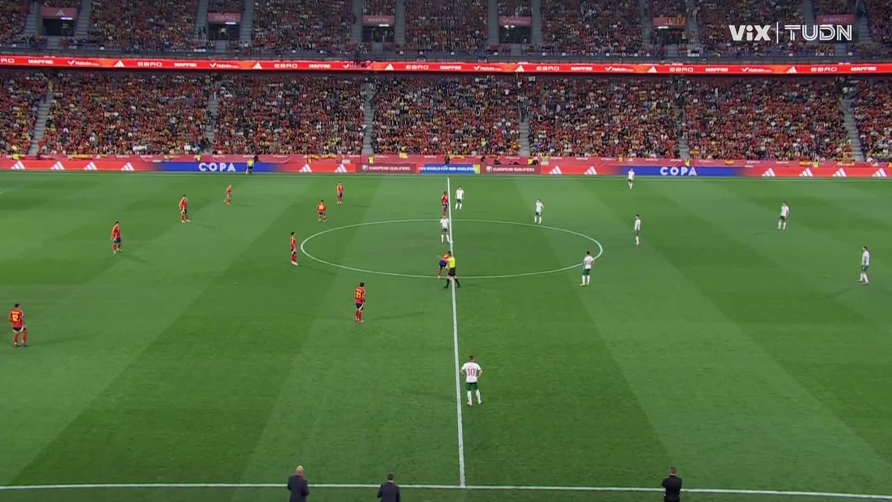 ¡Arranca la transmisión! España vs. Bulgaria Eliminatorias UEFA síguelo aquí