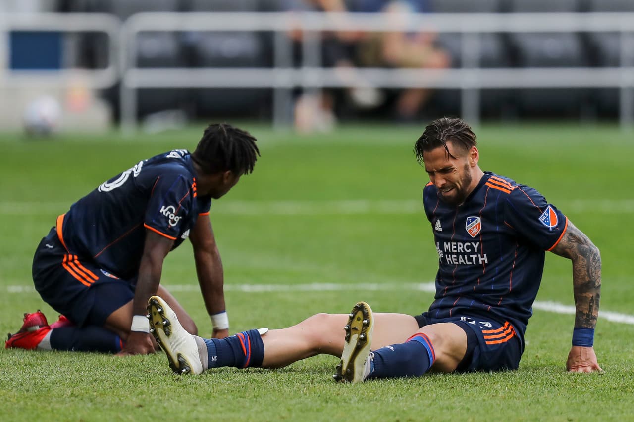 El recién incorporado Geoff Cameron se hace sentir en el plantel de FC Cincinnati.
<br>