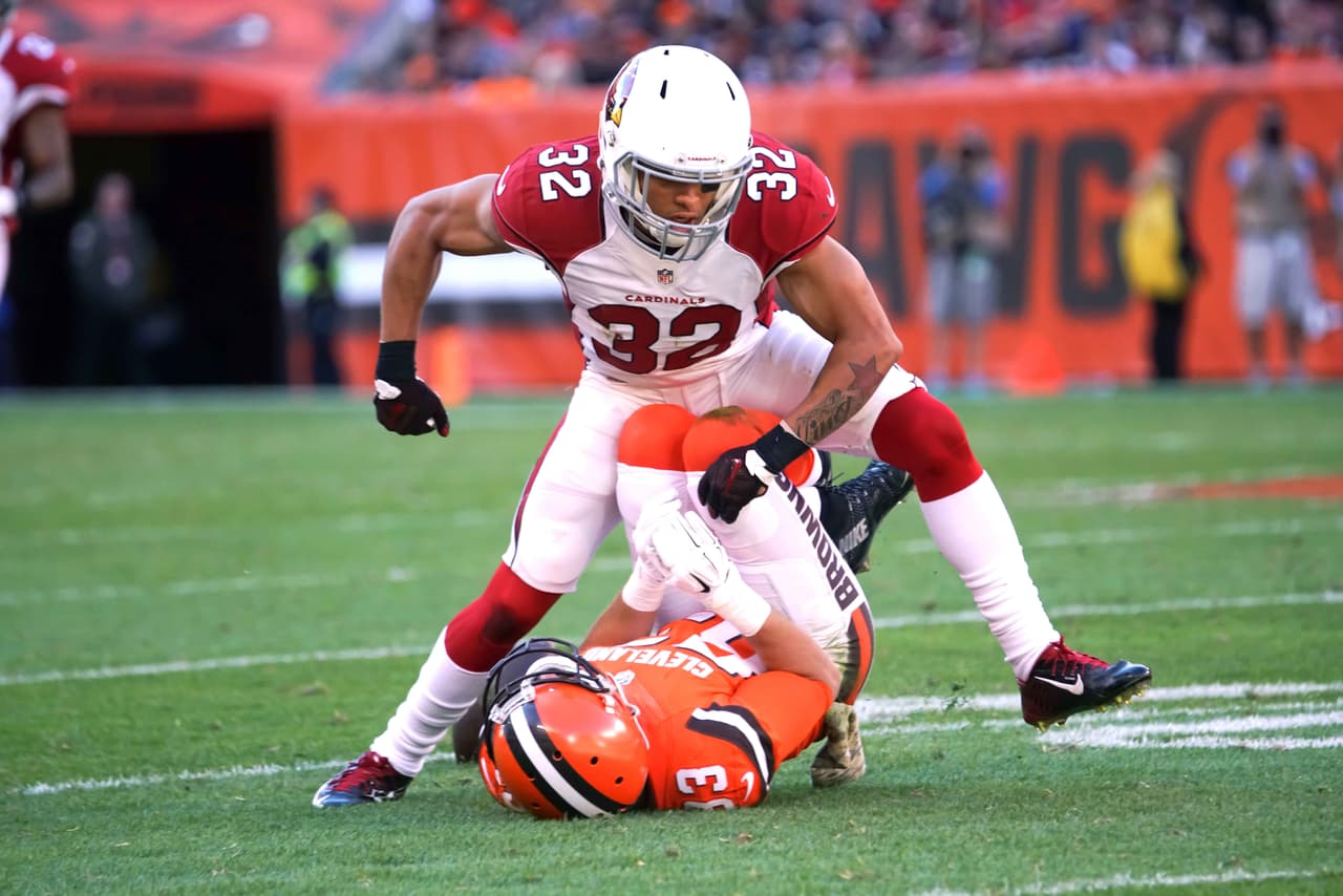 Esquinero de ranura: Tyrann Mathieu, Arizona Cardinals.