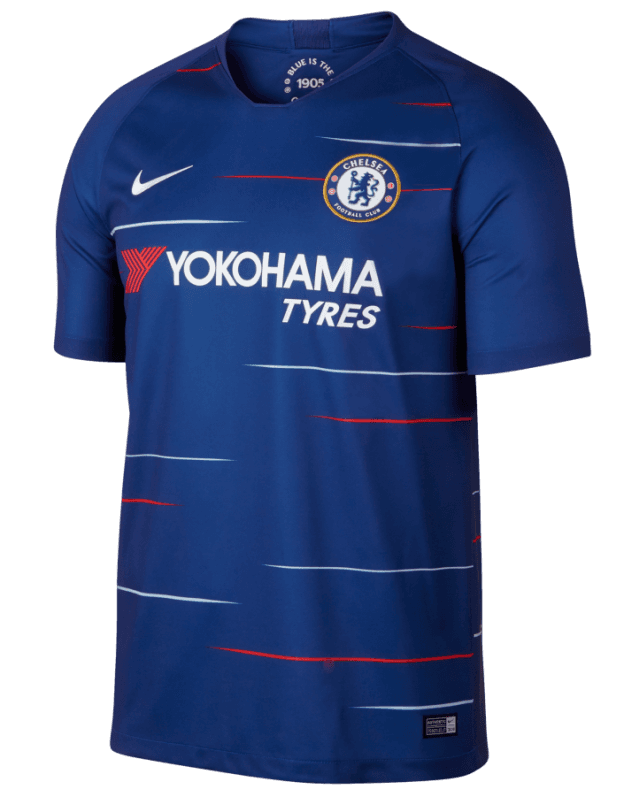 <b>7. Chelsea F.C. (Nike) - </b>Inglaterra