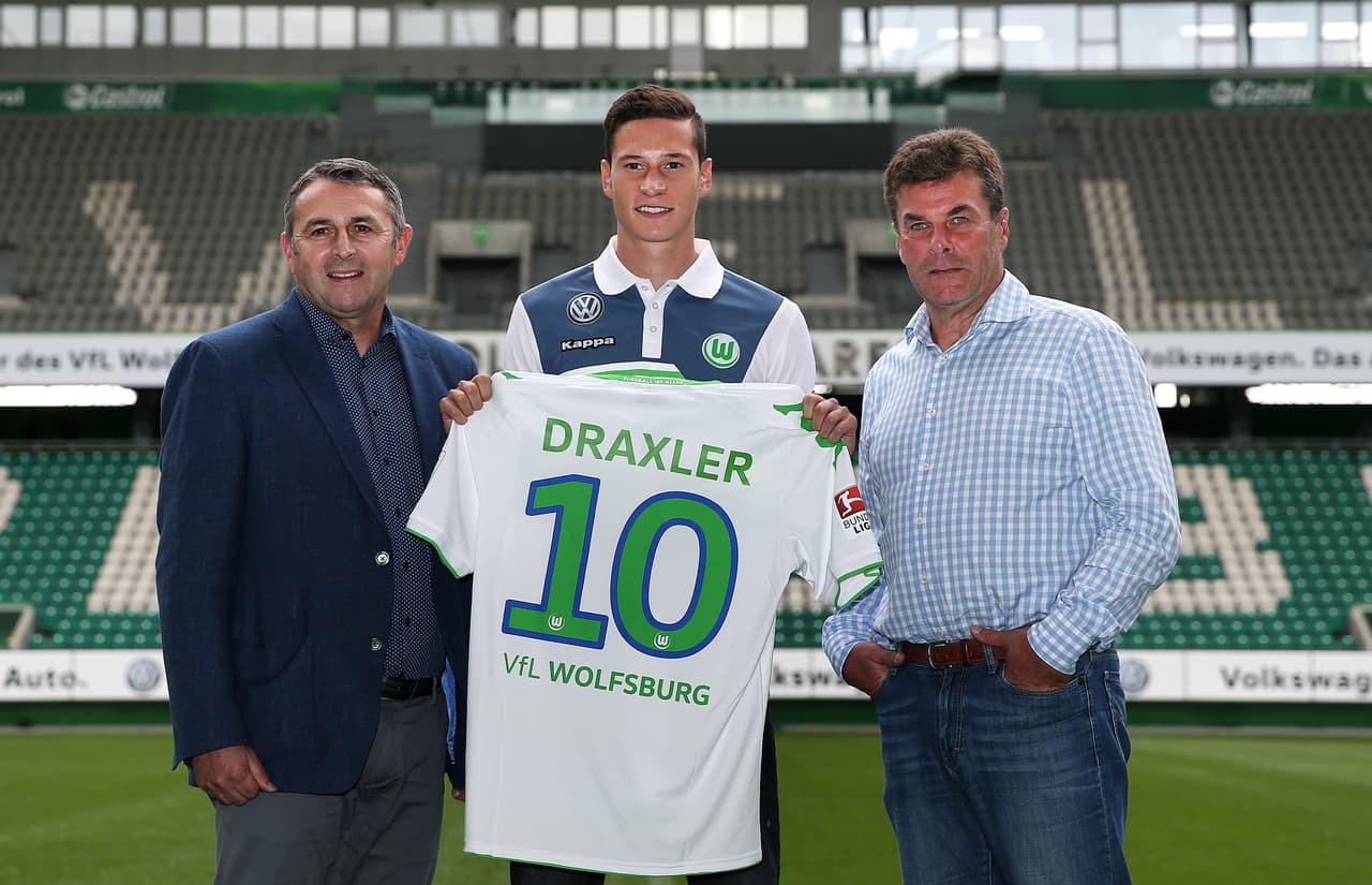 Wolfsburgo destacó en el verano por la contratación de Julian Draxler, Dante y Max Kruse. En total el club desembolsó 51 millones de euros por estos 3 elementos.