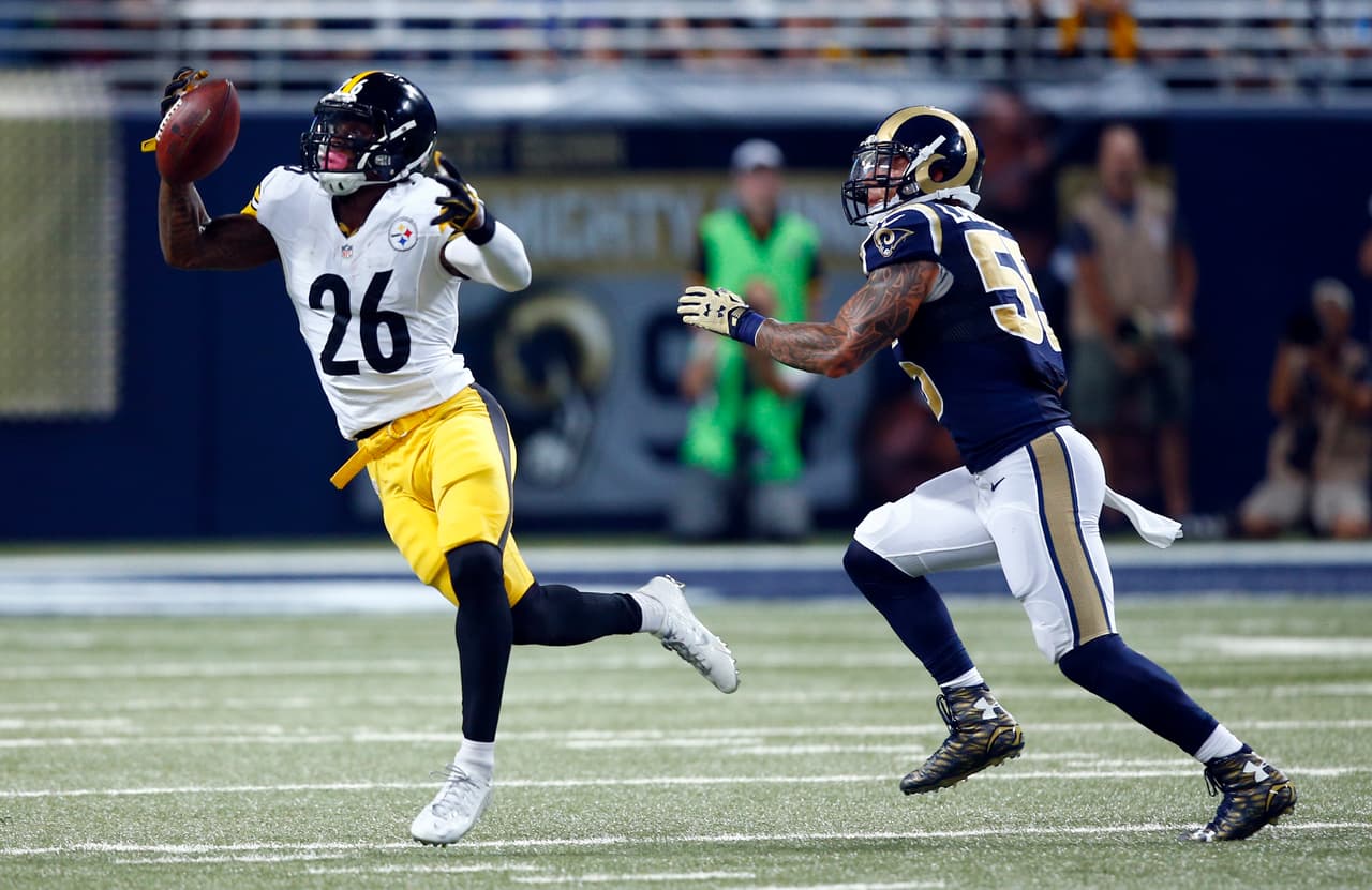 Las imágenes del agridulce triunfo de los Pittsburgh Steelers por 12-6 ante los St. Louis Rams donde perdieron por lesión a su quarterback, Ben Roethlisberger.