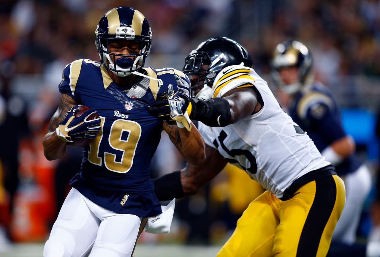 Las imágenes del agridulce triunfo de los Pittsburgh Steelers por 12-6 ante los St. Louis Rams donde perdieron por lesión a su quarterback, Ben Roethlisberger.