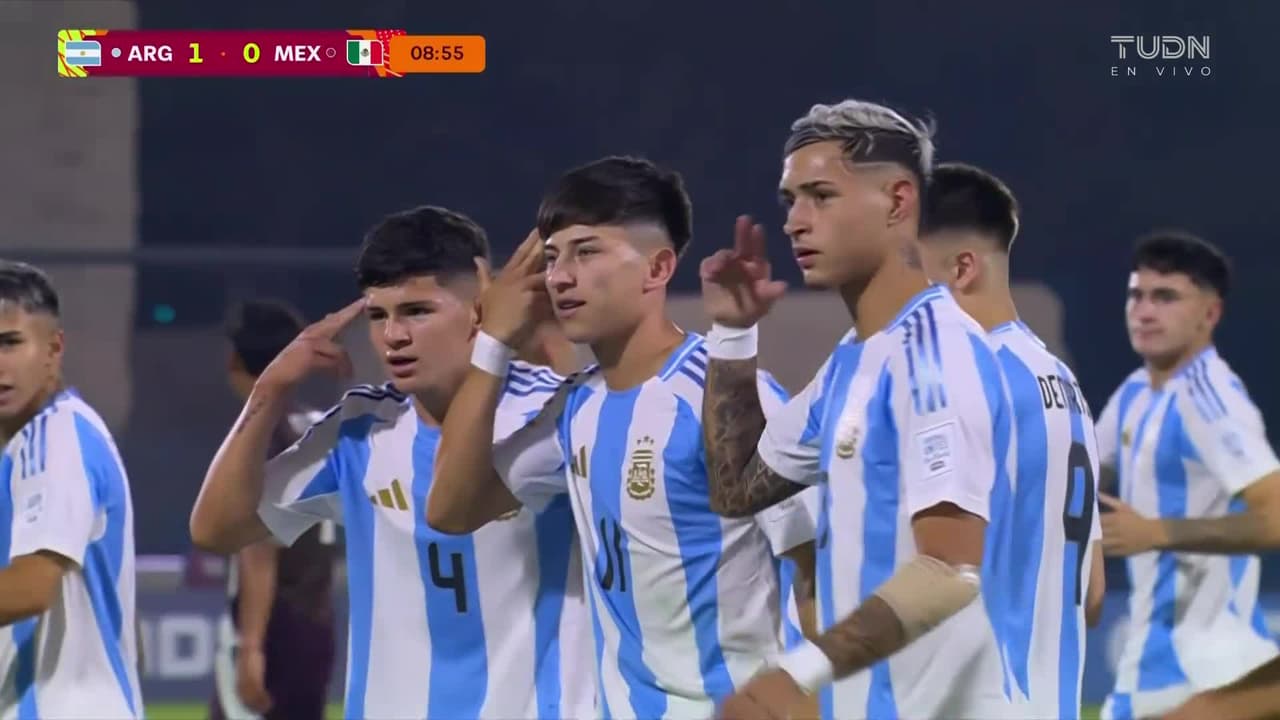 ¡Golazo de Argentina! ¡Ramiro Tulian la cuelga del ángulo hermoso!