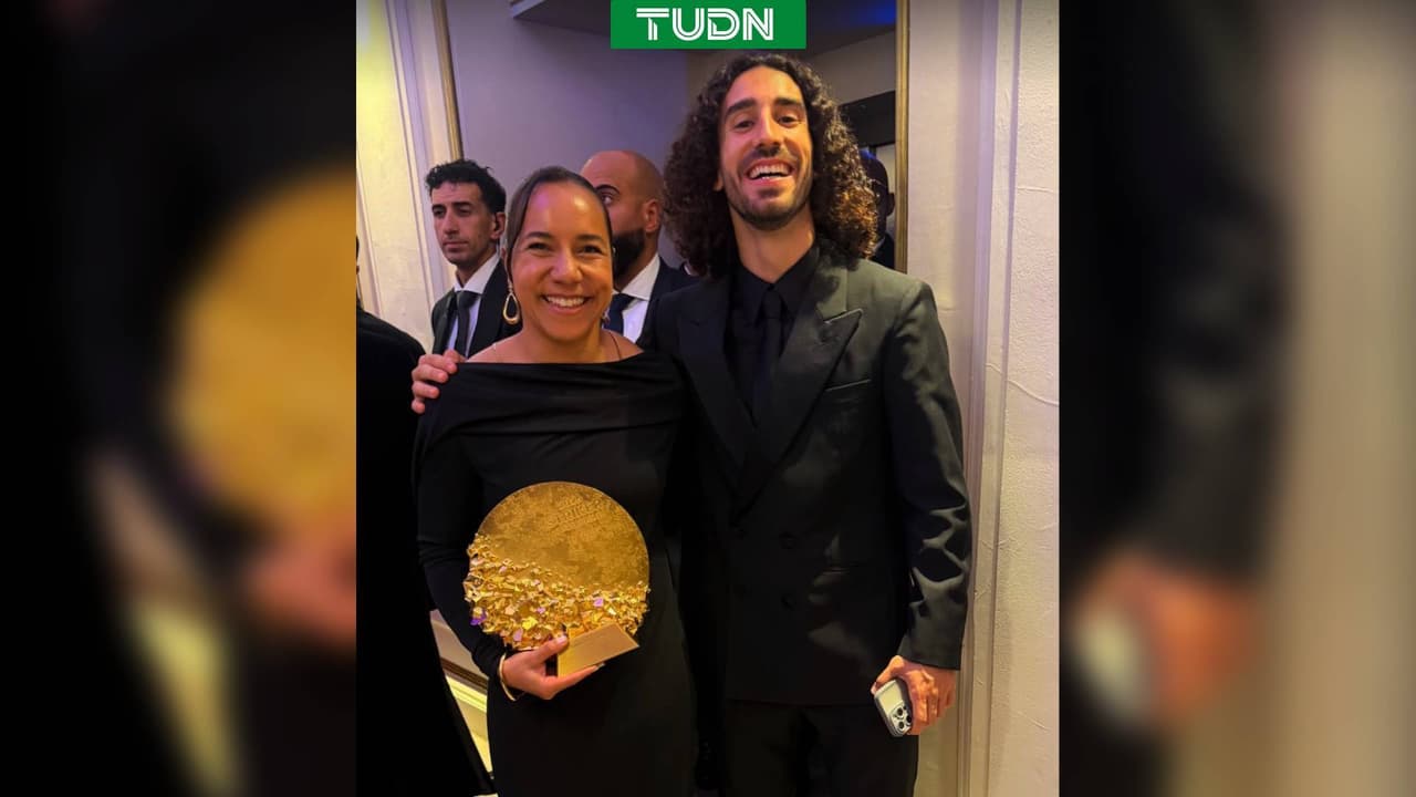 Charlyn Corral revela su encuentro con Cucurella en el Balón de Oro