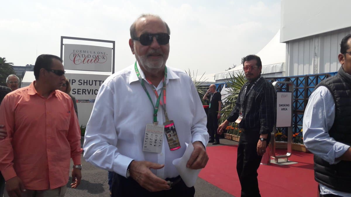 Así como Carlos Slim, el magnate mexicano. Un evento con todos los quilates.