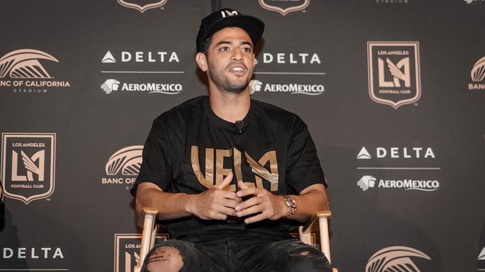 Carlos Vela, entusiasmado con su futuro en Los Angeles FC.
