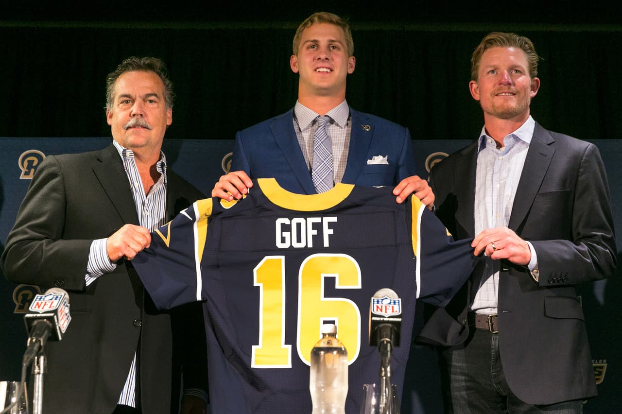 Las selecciones de los 32 equipos en el Draft: El precio que pagaron los Rams por Goff