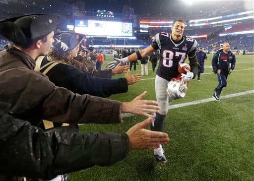 Ovación a la estrella de la noche.