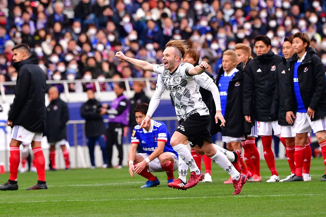 Iniesta se llevó la Súper Copa de Japón con el Vissel Kobe