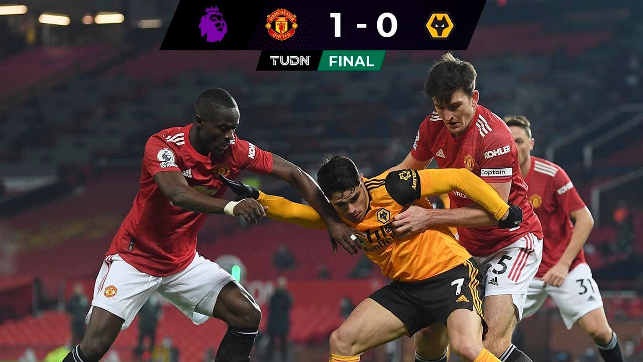 Mal y de malas para los Wolves sin Jiménez; caen ante el United