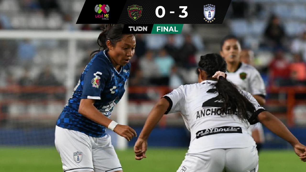 Pachuca regresa a la victoria con goleada ante Juárez