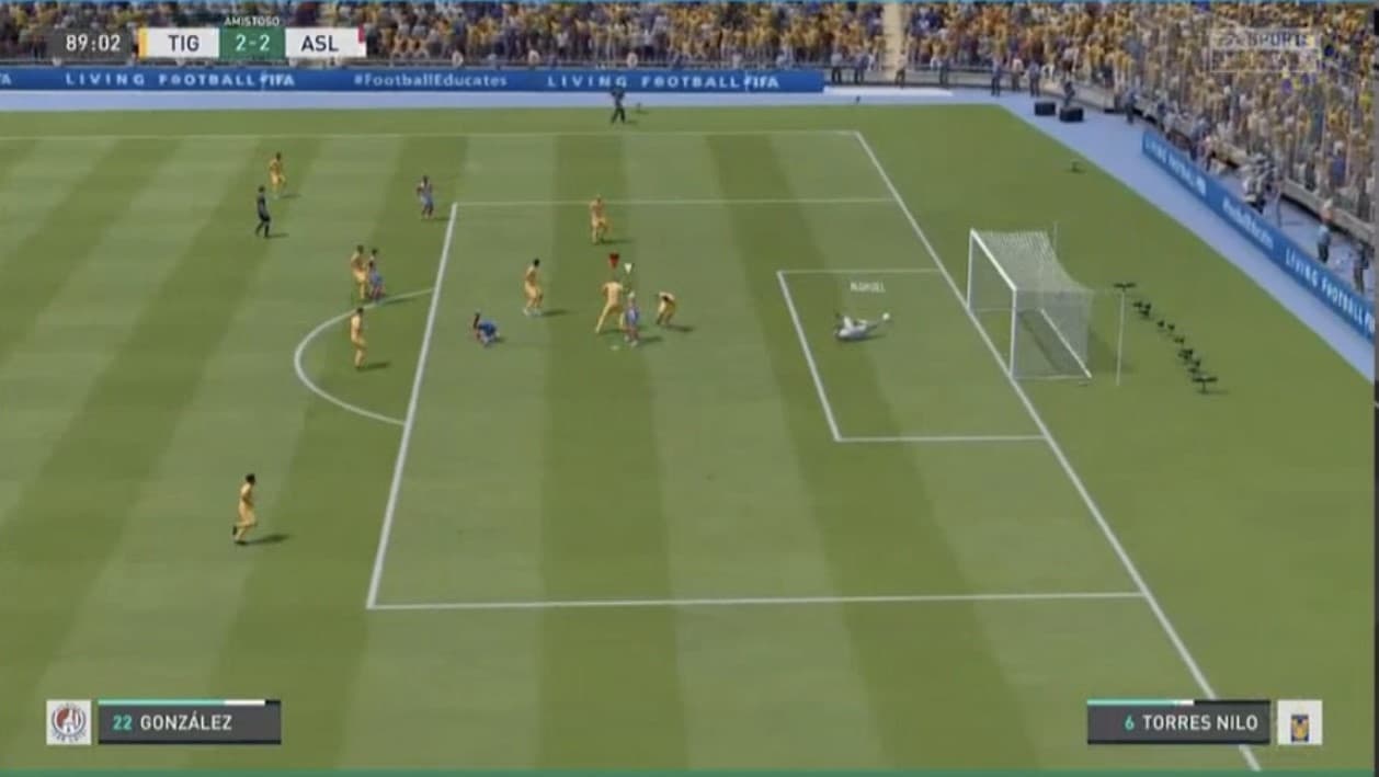 Luis Reyes y Julián Quiñones nos regalaron un vibrante 2-2 en su debut de la eLiga MX.