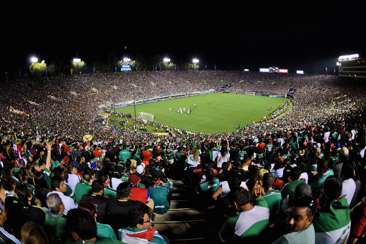 <b>Rose Bowl - Pasadena: </b>Grupo A / México cabeza de serie