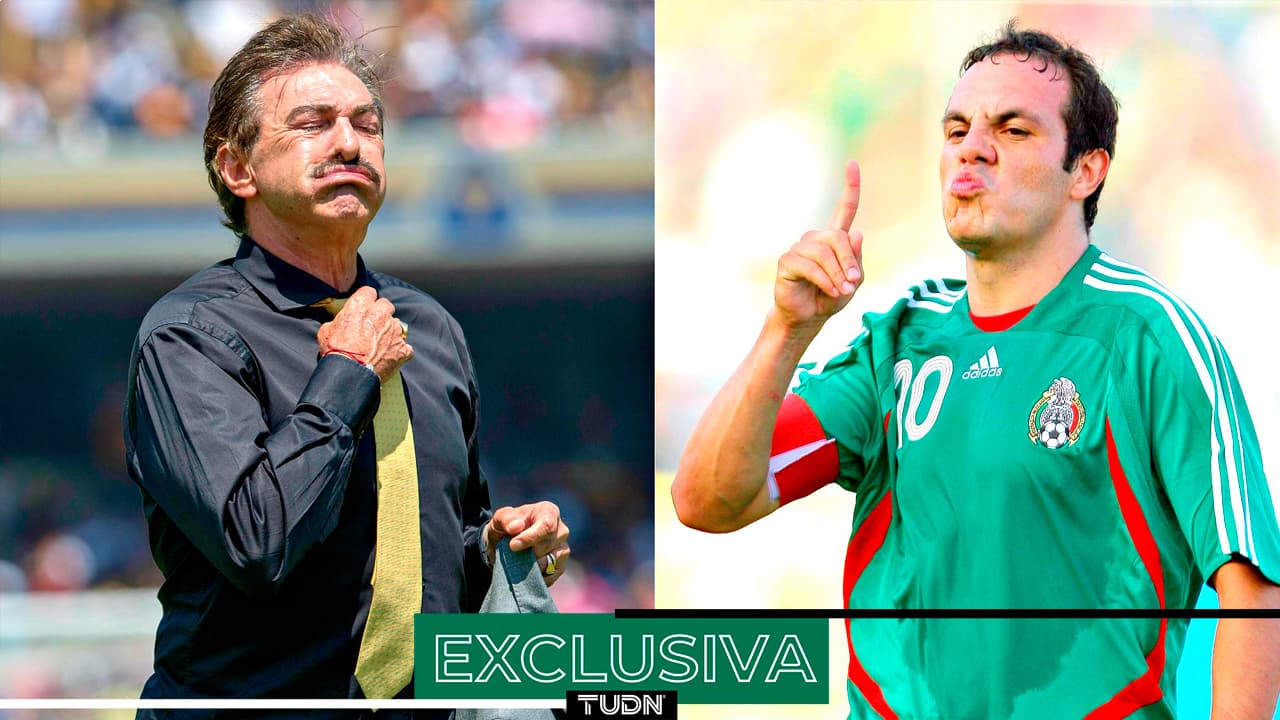 Ricardo La Volpe y Cuauhtémoc Blanco