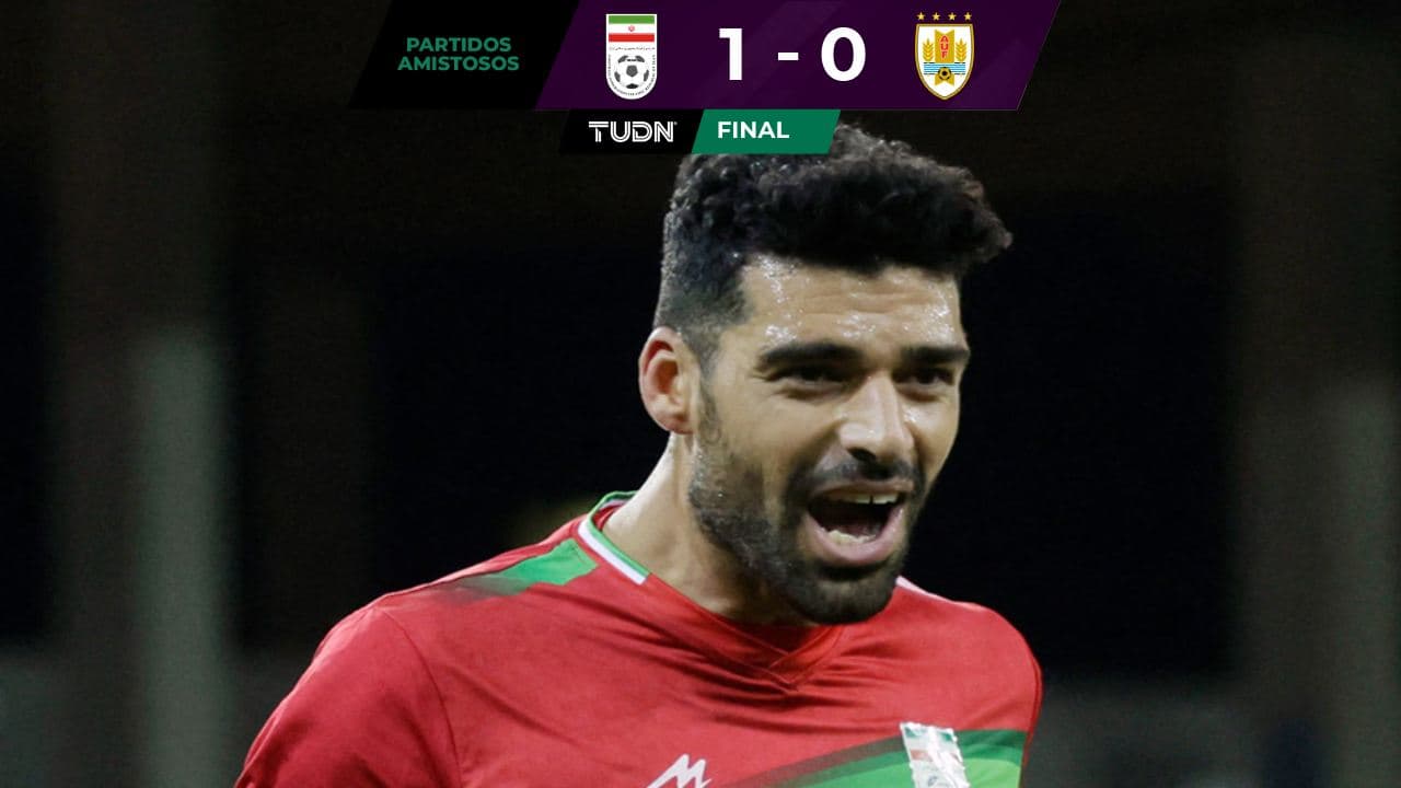 Irán derrota a Uruguay con Taremi como héroe