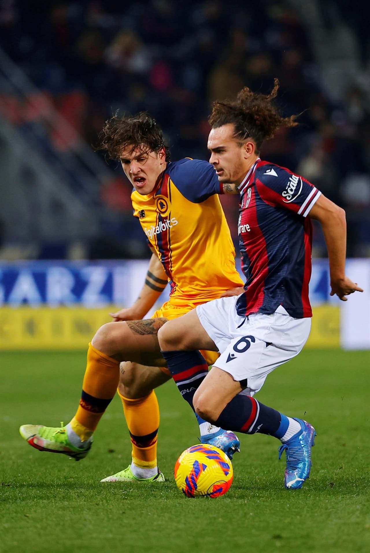 Bologna se impone a la Roma de Mourinho por la mínima con anotación de Matias Svanberg al minuto 35' durante la Jornada 15 en la Serie A.