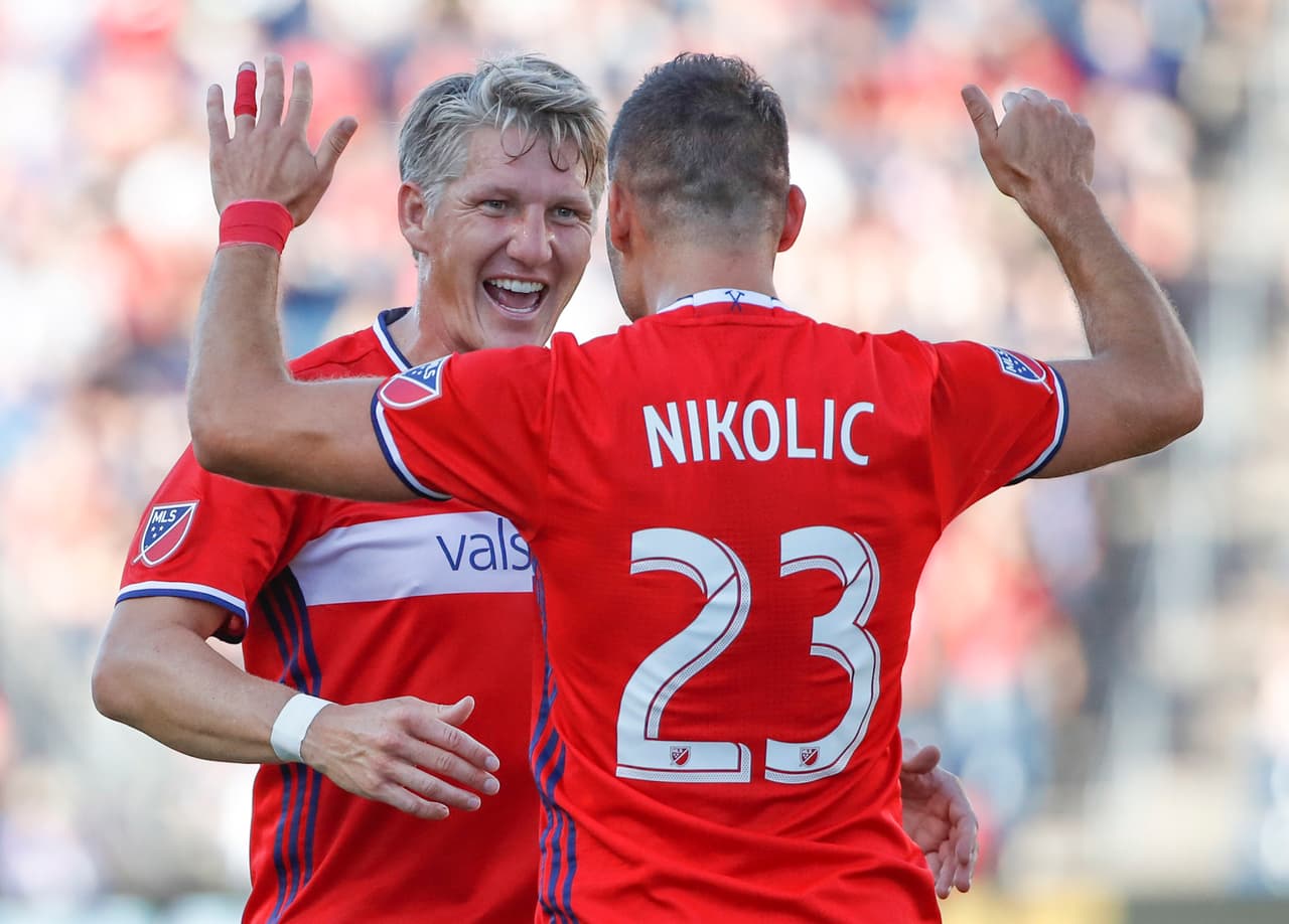 Schweinsteiger y Nikolic, líderes de este Chicago Fire puntero.