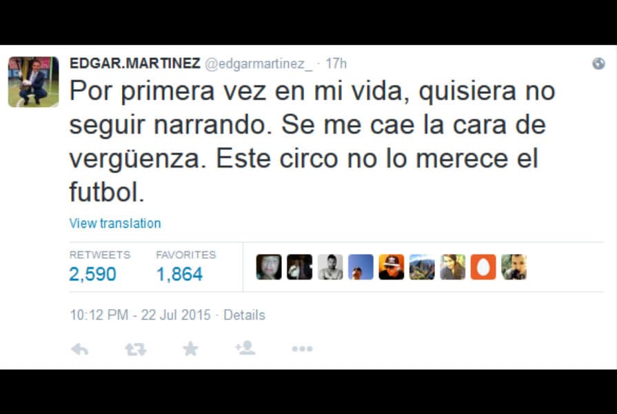 Reacciones en Twitter México vs. Panamá