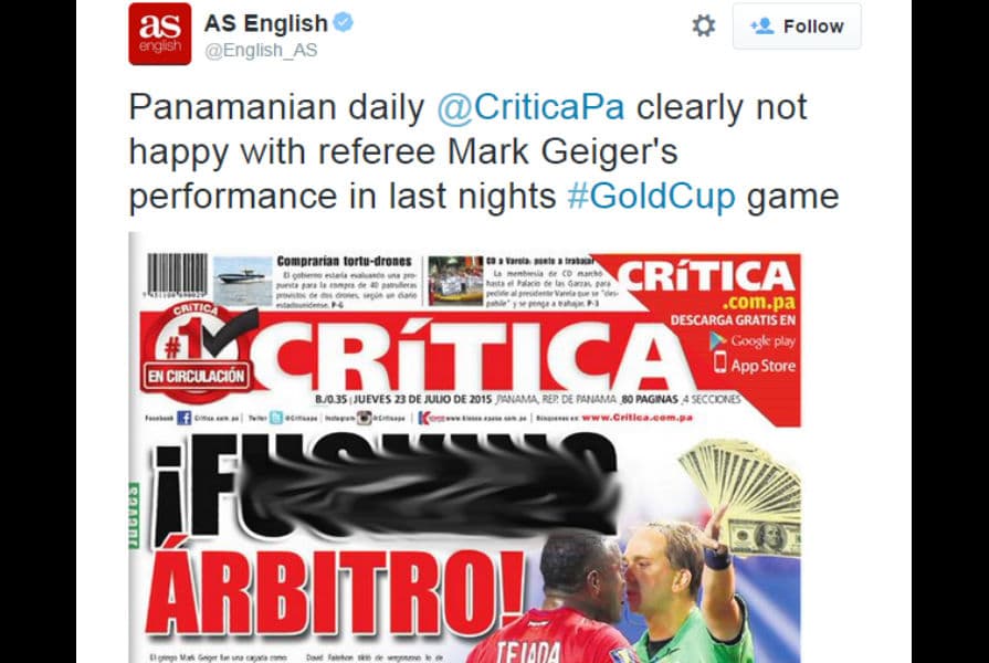 Reacciones en Twitter México vs. Panamá