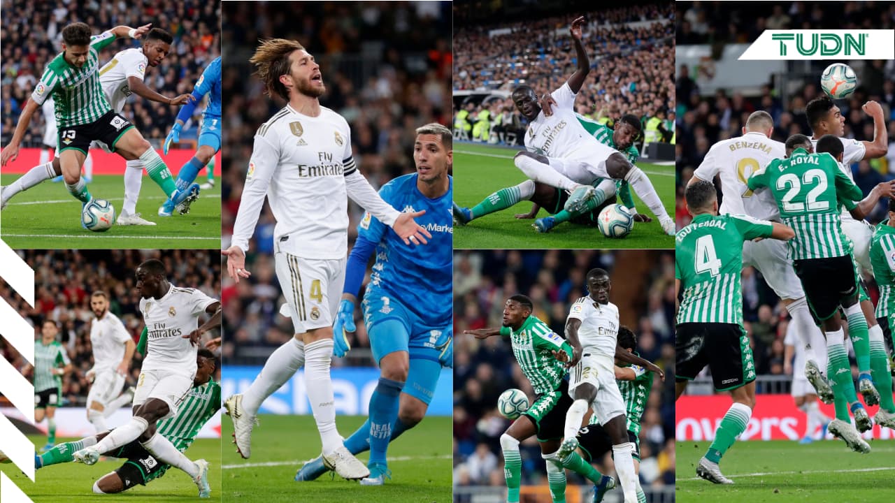 Real Madrid empata con el Real Betis y deja ir la oportunidad de ponerse como líder solitario de La Liga.