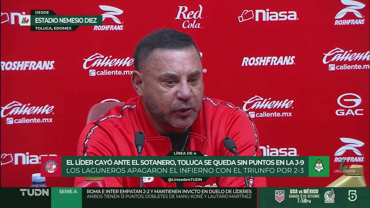 'Turco' Mohamed tras perder ante Santos: "Cada 100 partidos puede pasar"