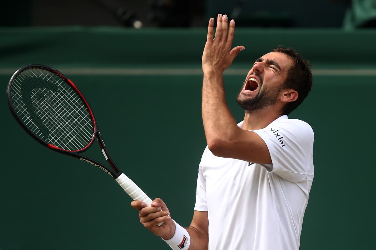 El croata Marin Cilic poco pudo hacer. Su fuerte y preciso saque no fue argumento suficiente para coronarse.