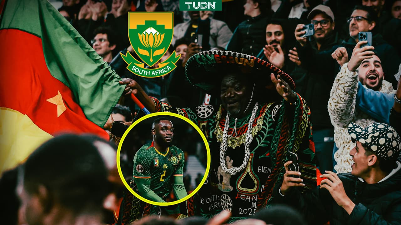 Camerún vence a Sudáfrica para eliminarlo de la Copa Africana de Naciones