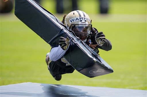 Las mejores tomas de las actividades organizadas de los Saints rumbo a la temporada 2015 (AP-NFL).