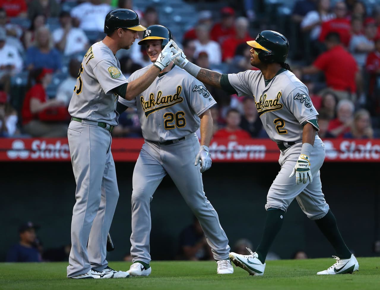 9) 
<b>Oakland Athletics (97-65)</b>. Desde la pausa del All Star ningún equipo en MLB tiene mejor récord que los A's (42-23). Desde 2014 no llegaban a Playoffs. Un equipo balanceado pero no es temible.