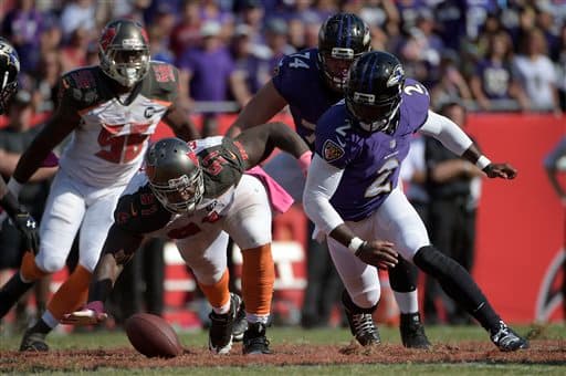 Da'Quan Bowers, end/tackle (AP-NFL).