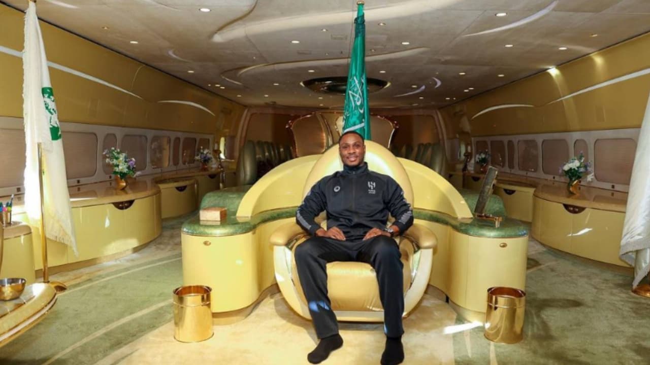 Al Hilal y el lujoso avión en el que viajan sus jugadores para sus partidos