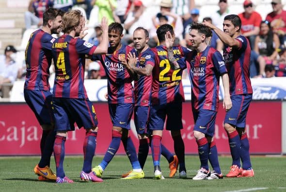 Los blaugranas fueron letales y despedazaron al Córdoba en su propia cancha.