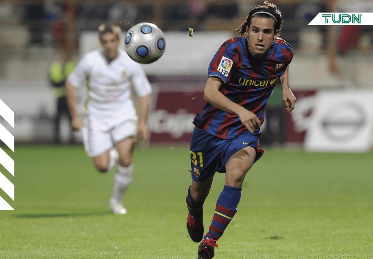 La fallida promesa culé vuelve al futbol con 28 años.