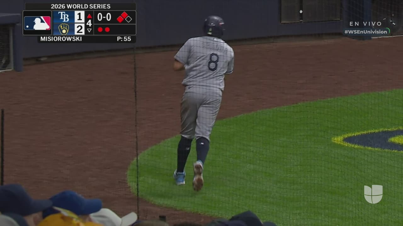 Rays anotan la primera carrera con Jonathan Aranda