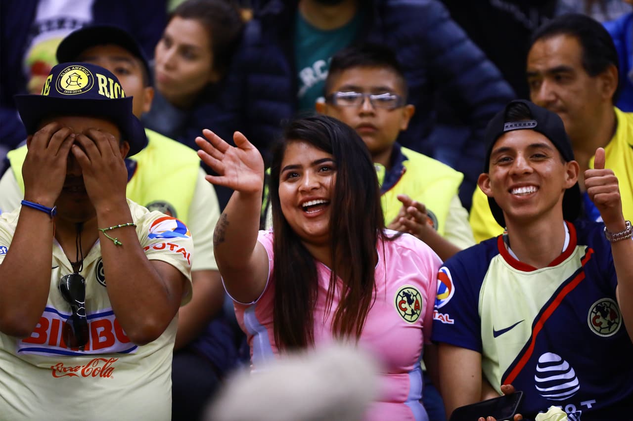 Ciudad de México, 2 de diciembre de 2018. , durante el partido de vuelta de los Cuartos de Final torneo Apertura 2018 de la Liga Bancomer MX, entre las Aguilas del América y los Diablos Rojos del Toluca, celebrado en el estadio Azteca. Foto: Imago7/Eloisa Sanchez