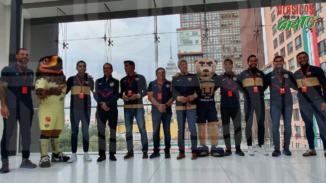 América y Pumas visitan el Museo Memoria y Tolerancia de cara al Clásico