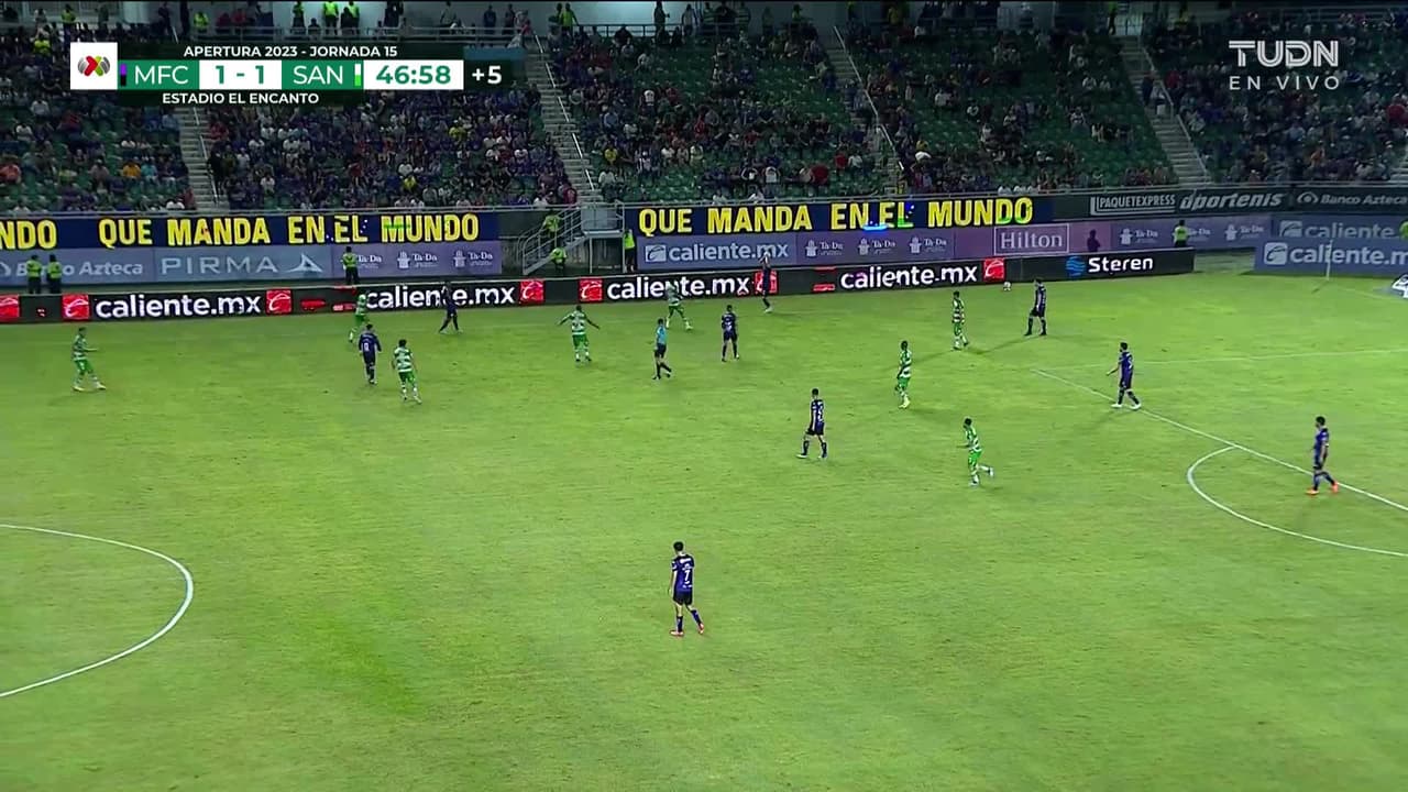 ¡GOL!  anota para Mazatlán FC. Luis Amarilla