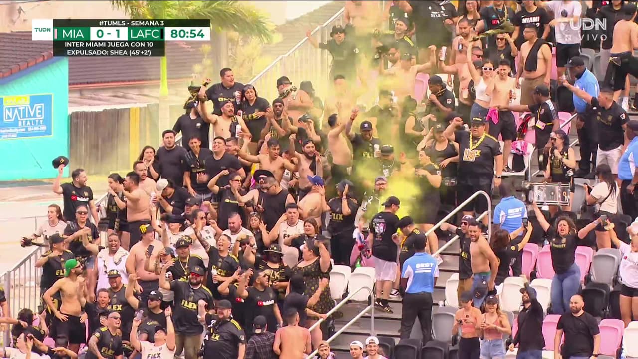 ¡GOL!  anota para LAFC. Ismael Tajouri-Shradi