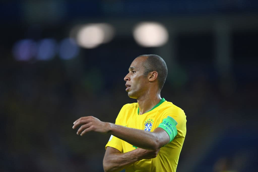 Brasil. Capitán: Joao Miranda, votó por Cristiano Ronald, Kylian Mbappé y Lionel Messi.
