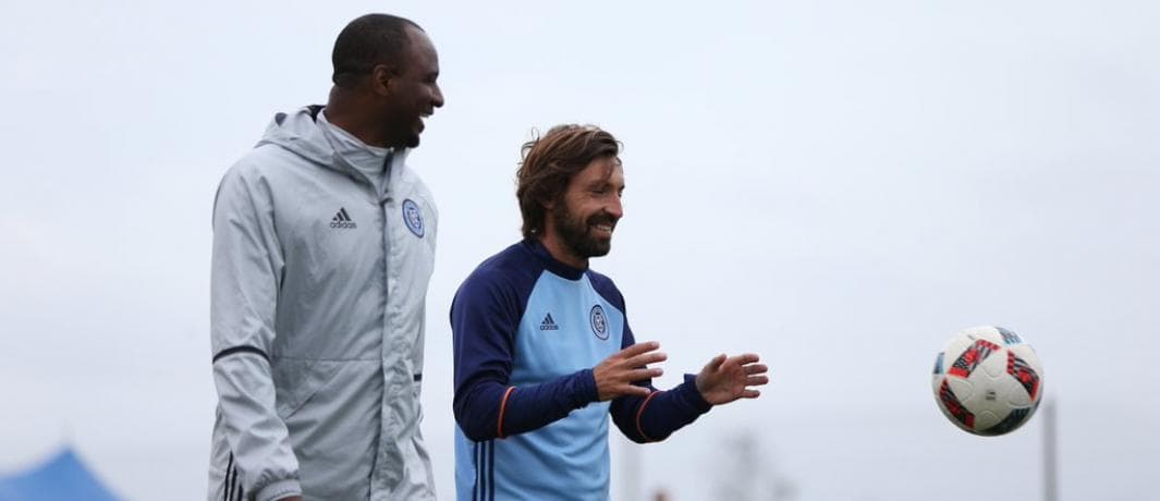 Patrick Vieira piensa en grande con NYCFC tras formar “un equipo más fuerte que el del año pasado” alrededor de Villa y Pirlo
