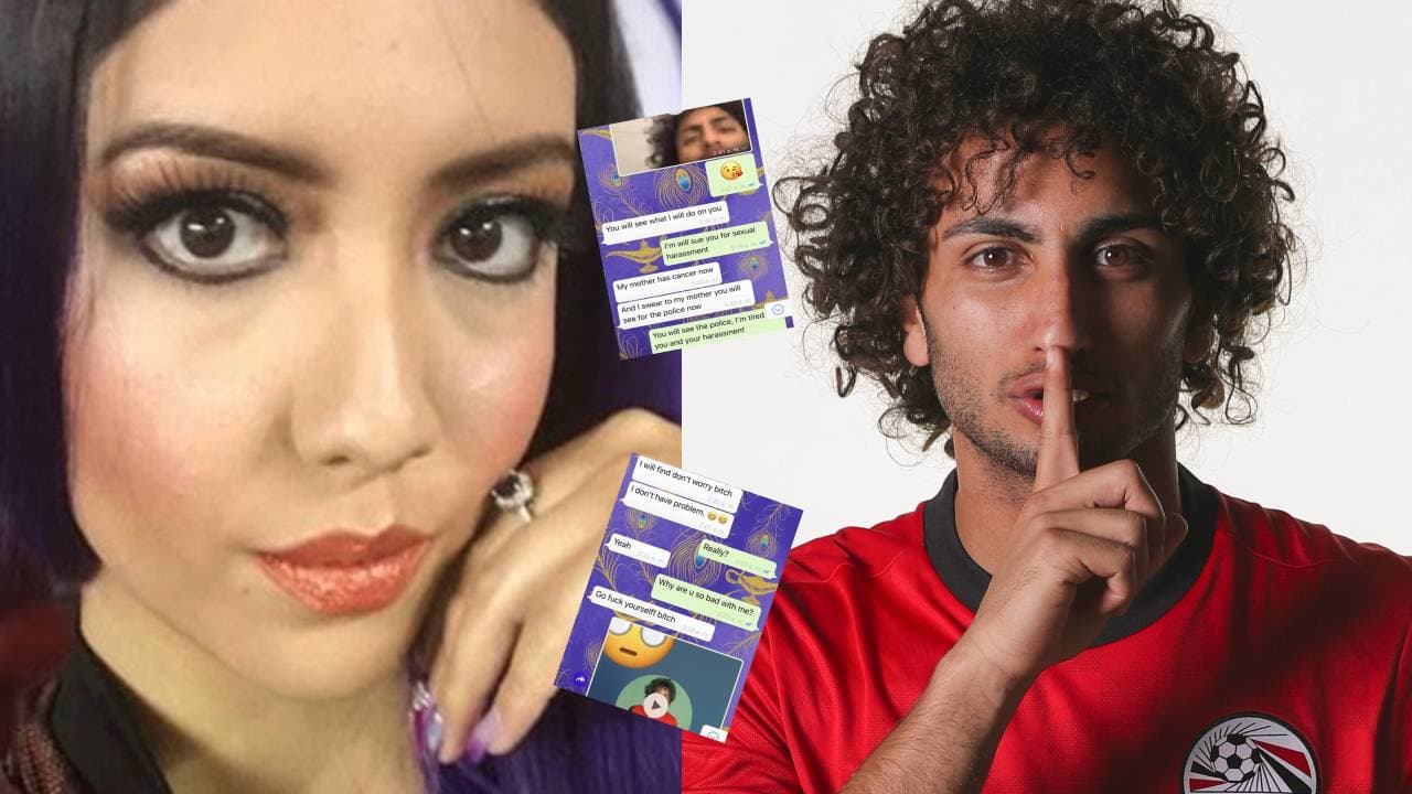 Modelo mexicana fue una de las víctimas del futbolista de Egipto separado por acoso