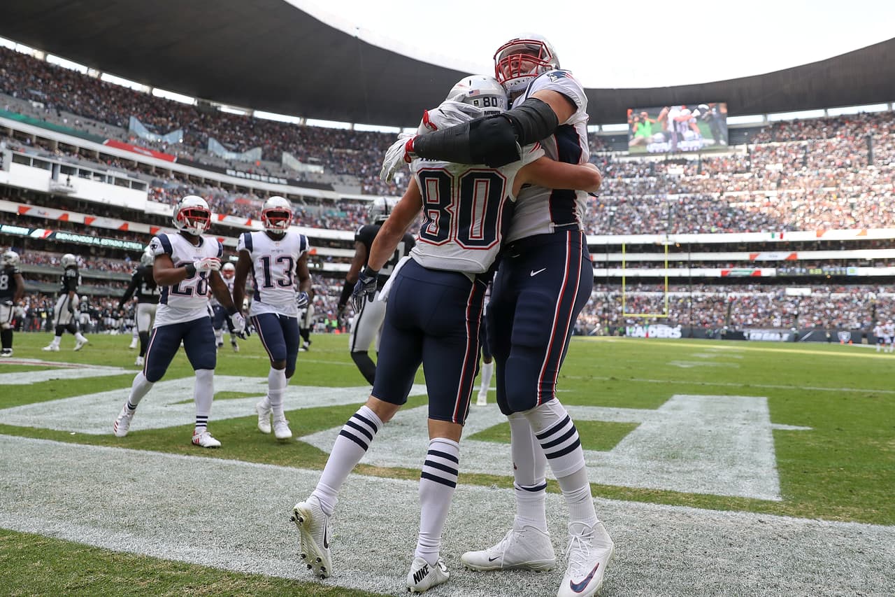 Semana 11: Los Patriots visitaron la CDMX y enamoraron al Estadio Azteca con una contundente victoria sobre Oakland-