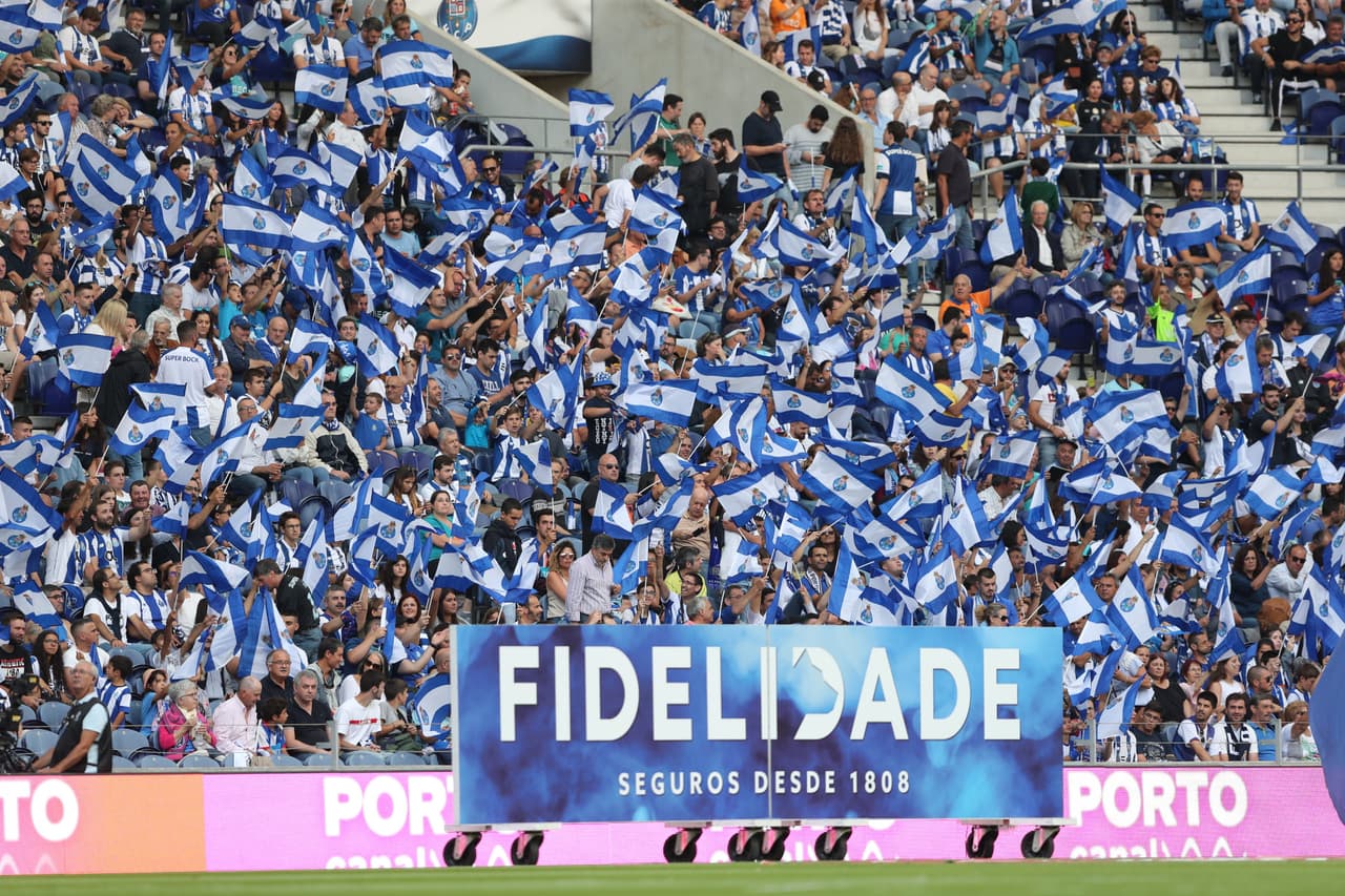La fiel afición del Porto